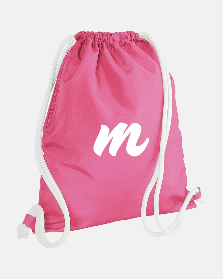 Diamond Pride Performance GymBag "Bonn Magentics", M, pink - weiss-DIAMOND PRIDE