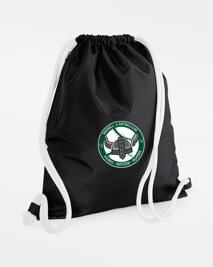 Diamond Pride Performance GymBag „Kufstein Vikings“, Crest, schwarz - weiss-DIAMOND PRIDE