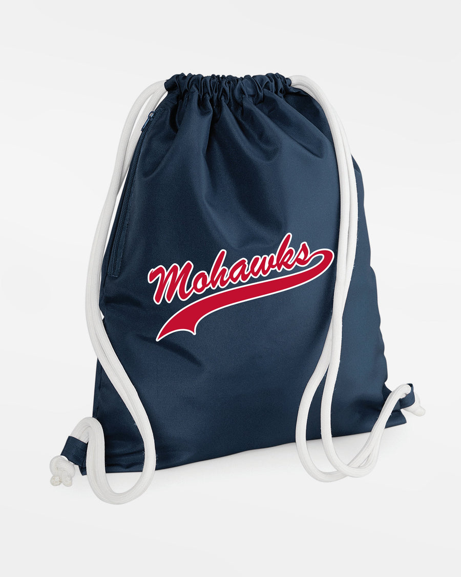 Diamond Pride Performance GymBag "Nagold Mohawks", Script, navy blau - weiss-DIAMOND PRIDE