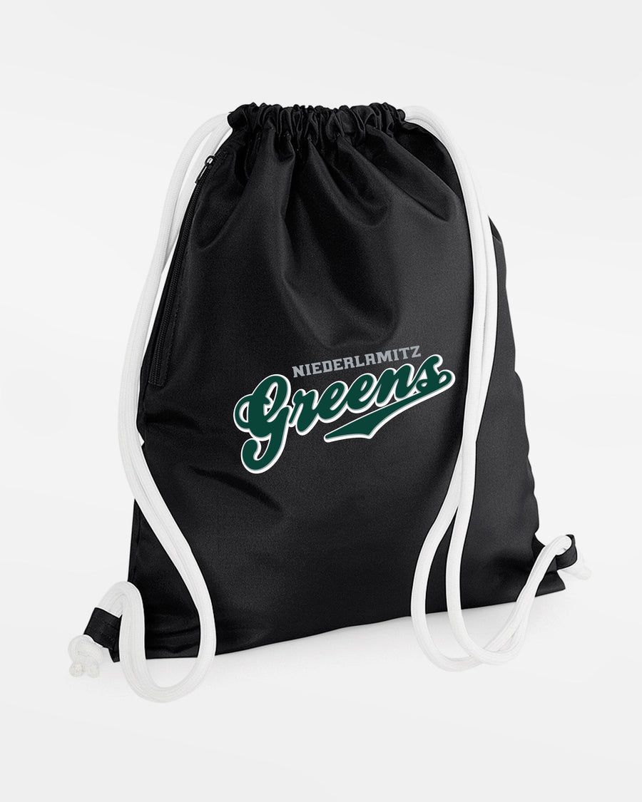 Diamond Pride Performance GymBag "Niederlamitz Greens", Script, schwarz - weiss-DIAMOND PRIDE