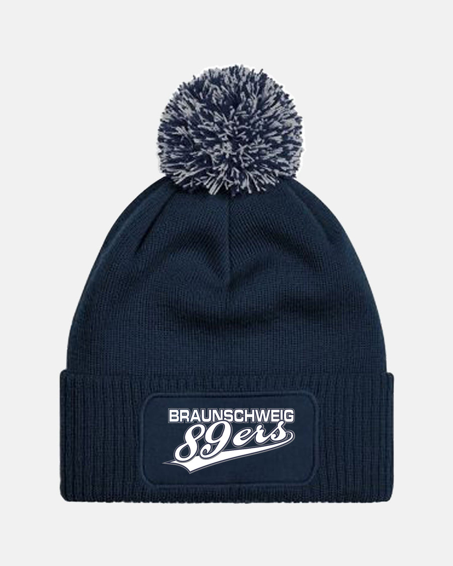 Diamond Pride PomPom Patch Beanie "Braunschweig 89ers", 89ers, navy blau