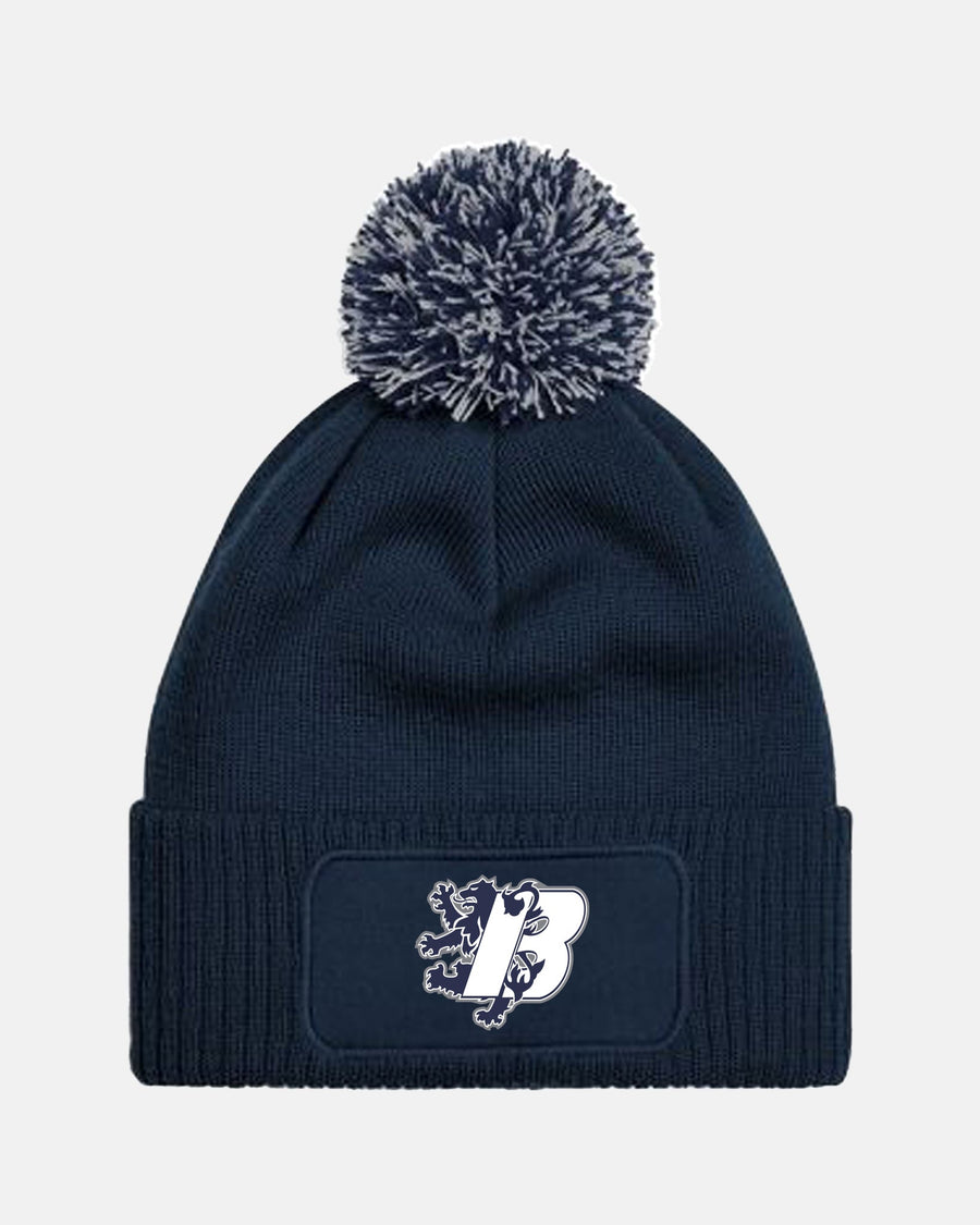 Diamond Pride PomPom Patch Beanie "Braunschweig 89ers", B, navy blau