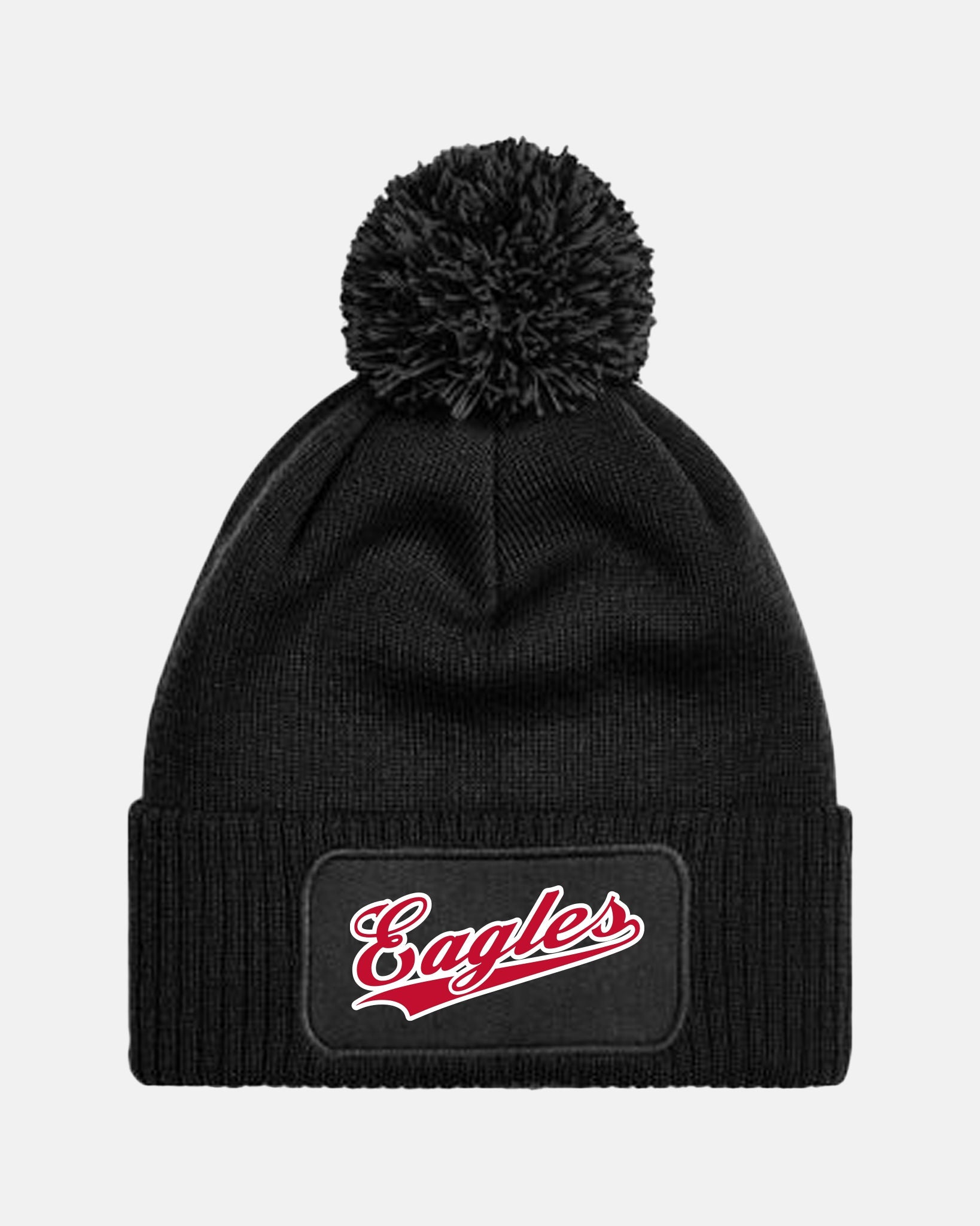 Diamond Pride PomPom Patch Beanie "Frankfurt Eagles", Eagles, schwarz