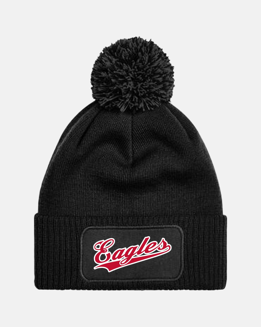 Diamond Pride PomPom Patch Beanie "Frankfurt Eagles", Eagles, schwarz