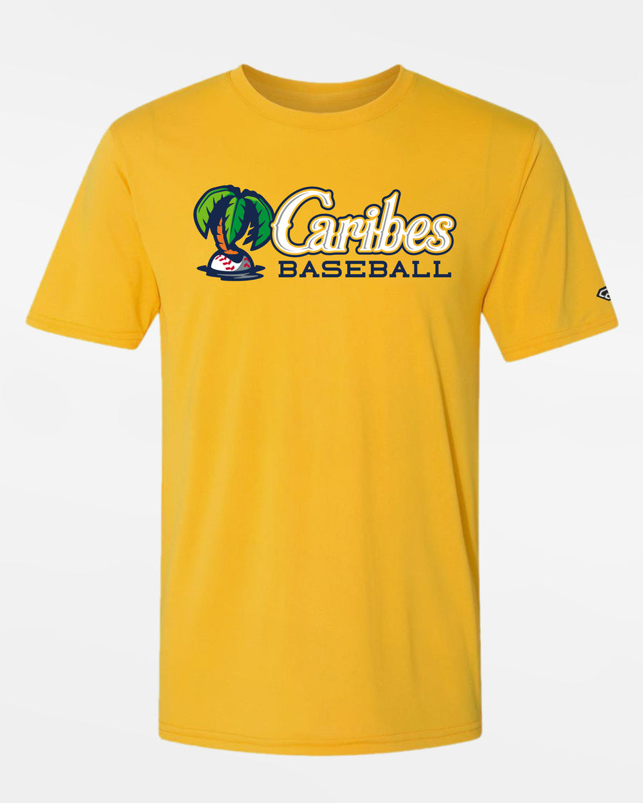 Diamond Pride Premium Functional T-Shirt 2.0 "Munich Caribes" Baseball, gelb-DIAMOND PRIDE