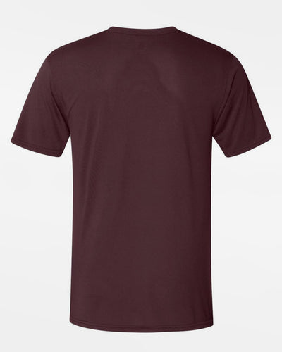 Diamond Pride Premium Functional T-Shirt 2.0, heather maroon-rot-schwarz-DIAMOND PRIDE