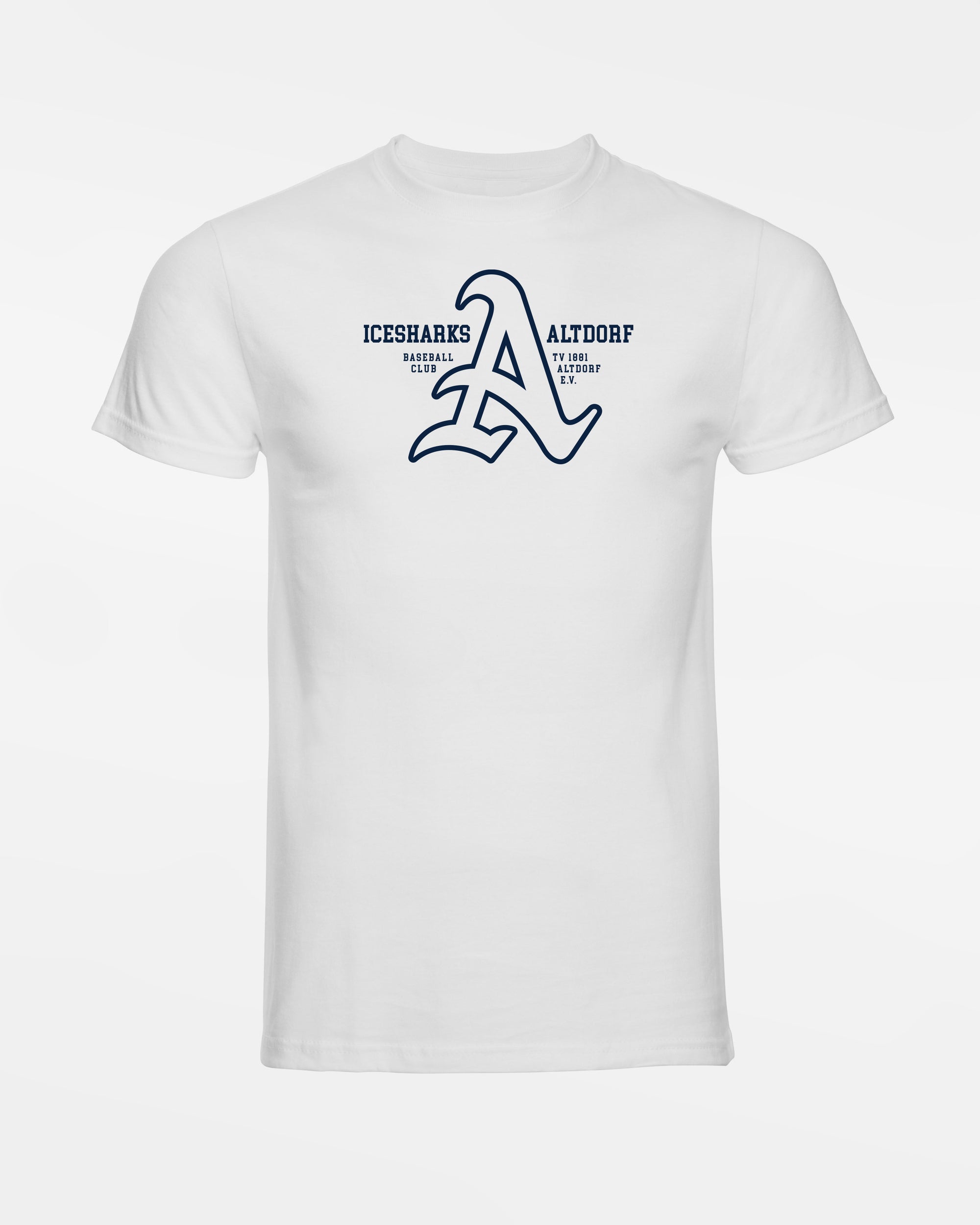 Diamond Pride Premium Light T-Shirt "Altdorf Icesharks", City, weiss-DIAMOND PRIDE