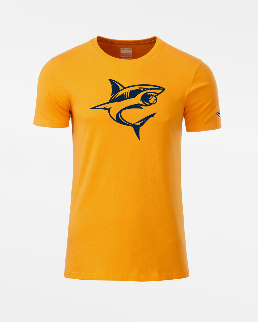 Diamond Pride Premium Light T-Shirt "Altdorf Icesharks", Shark, gelb-DIAMOND PRIDE