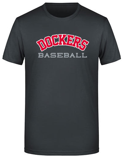 Diamond Pride Premium Light T-Shirt "Bremen Dockers", Dockers Baseball, schwarz-DIAMOND PRIDE