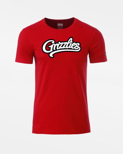 Diamond Pride Premium Light T-Shirt "Freising Grizzlies", Script, rot-DIAMOND PRIDE