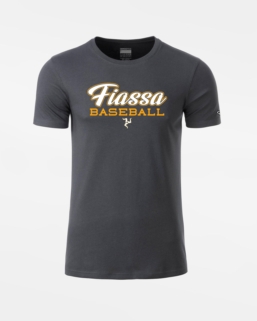 Diamond Pride Premium Light T-Shirt "Füssen Royal Bavarians", Fiassa Baseball, dunkelgrau-DIAMOND PRIDE