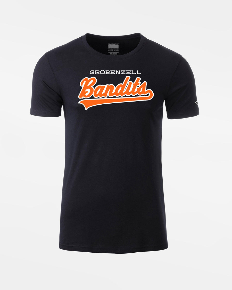Diamond Pride Premium Light T-Shirt "Gröbenzell Bandits", City, schwarz-DIAMOND PRIDE
