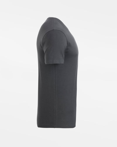 Diamond Pride Premium Light T-Shirt "Herrenberg Wanderers", Script, dunkelgrau-DIAMOND PRIDE