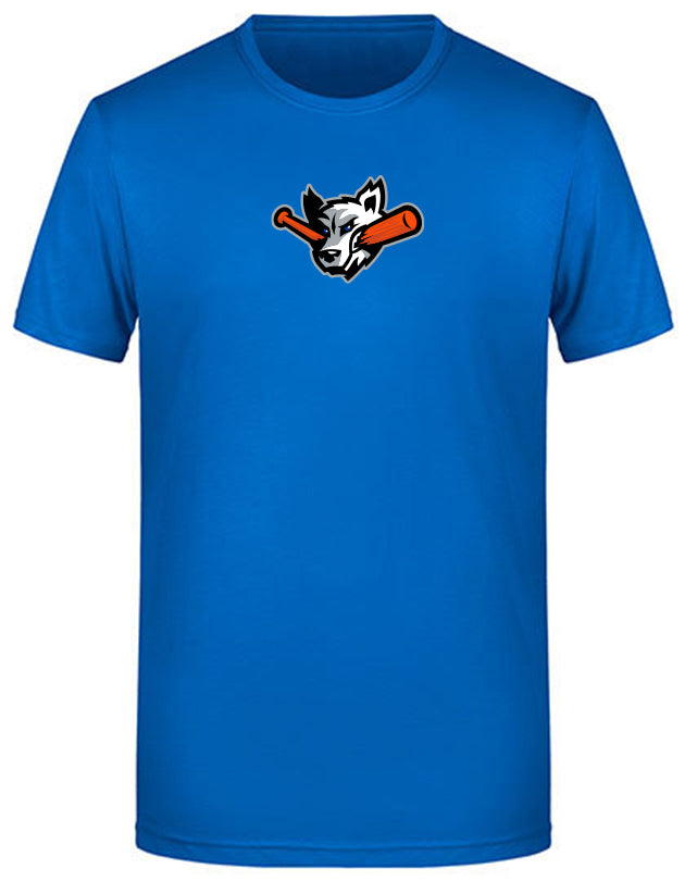 Diamond Pride Premium Light T-Shirt "Laufer Wölfe", Wolf, royal blau-DIAMOND PRIDE