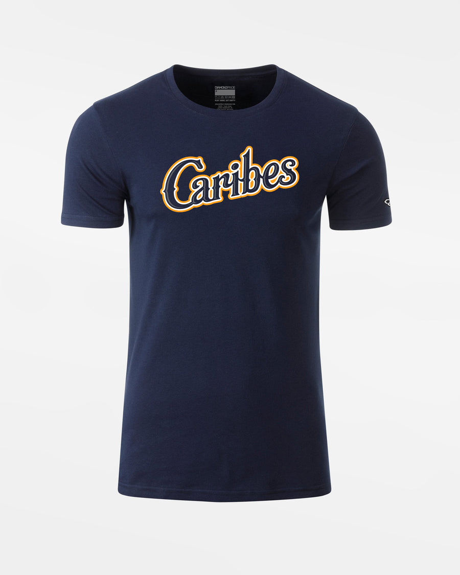 Diamond Pride Premium Light T-Shirt "Munich Caribes", Script, navy blau-DIAMOND PRIDE