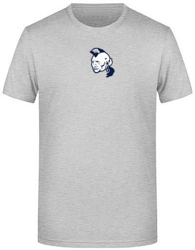 Diamond Pride Premium Light T-Shirt "Nagold Mohawks", Head, heather grau-DIAMOND PRIDE