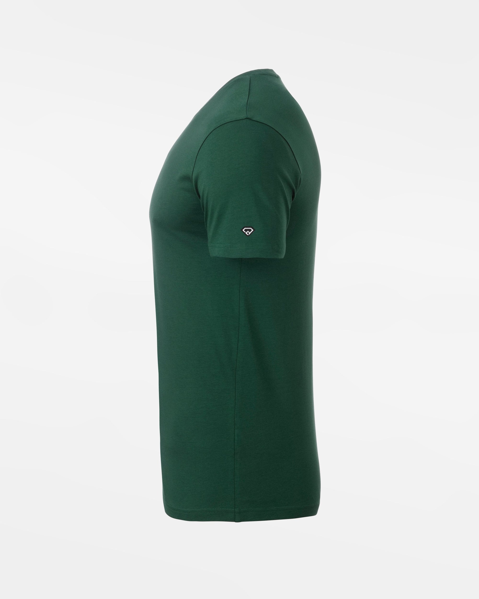 Diamond Pride Premium Light T-Shirt "Niederlamitz Greens", Primary Logo, dunkelgrün-DIAMOND PRIDE