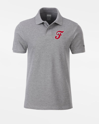 Diamond Pride Premium Polo-Shirt "Frankfurt Eagles", F, heather grau-DIAMOND PRIDE