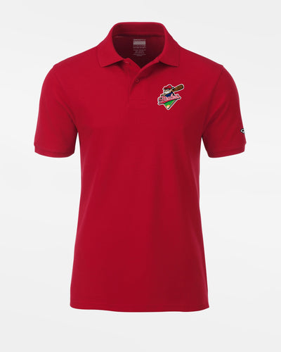 Diamond Pride Premium Polo-Shirt "Hamburg Stealers", Batter, rot-DIAMOND PRIDE