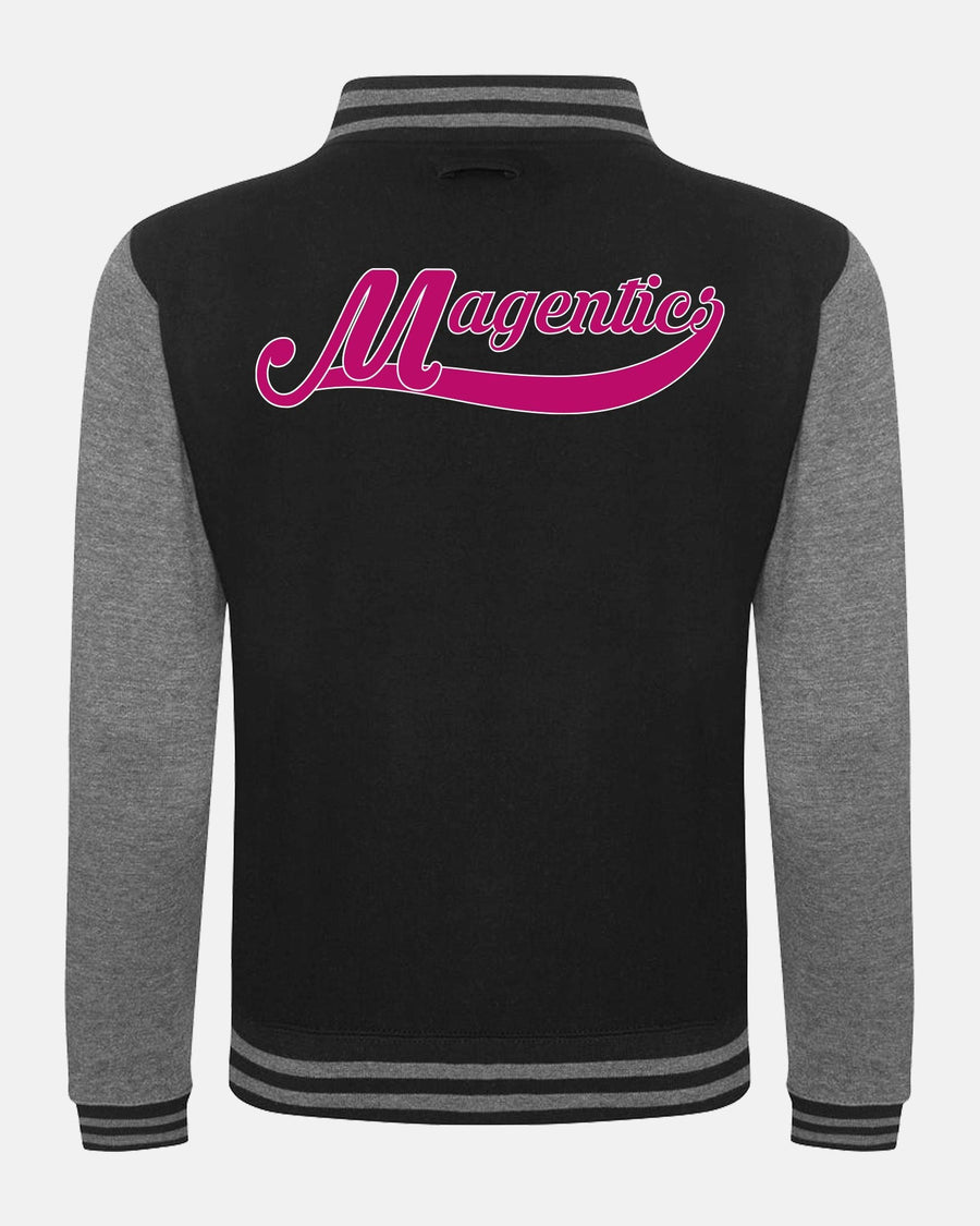 Diamond Pride Varsity College Jacke "Bonn Magentics", M & Magentics, schwarz-dunkelgrau-DIAMOND PRIDE