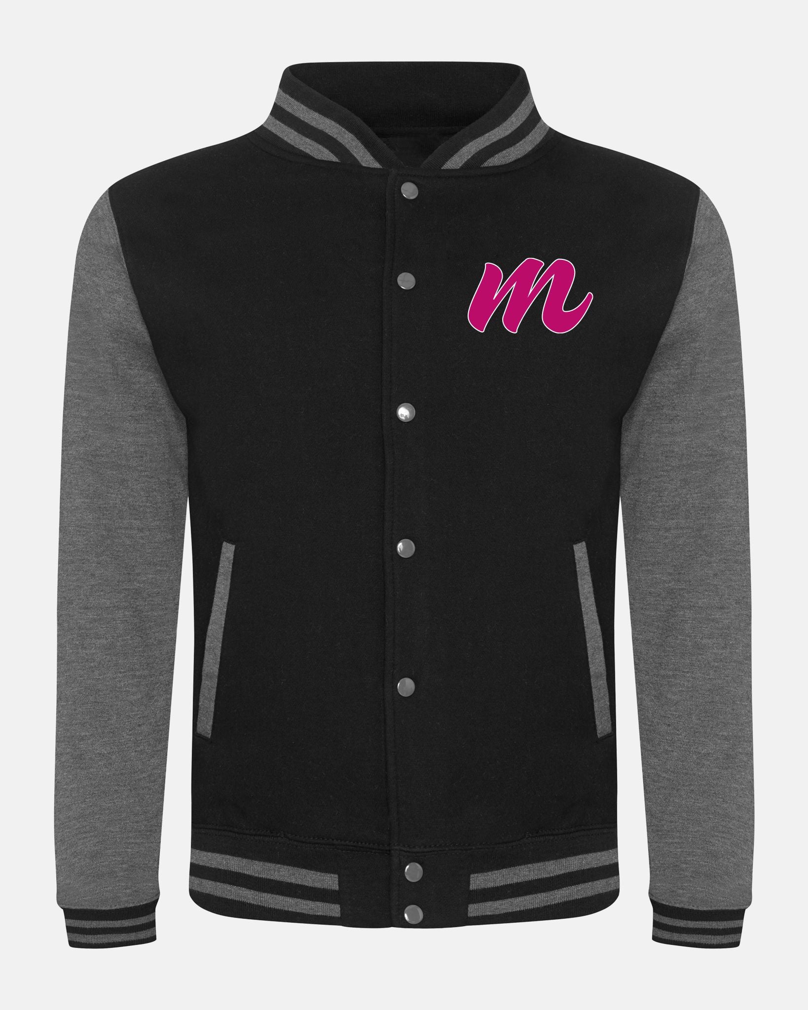 Diamond Pride Varsity College Jacke "Bonn Magentics", M & Magentics, schwarz-dunkelgrau-DIAMOND PRIDE