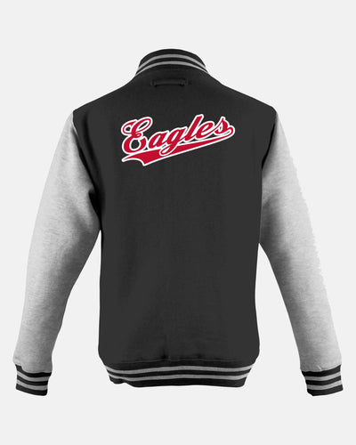 Diamond Pride Varsity College Jacke "Frankfurt Eagles", Crest & Eagles, schwarz-heather grau-DIAMOND PRIDE