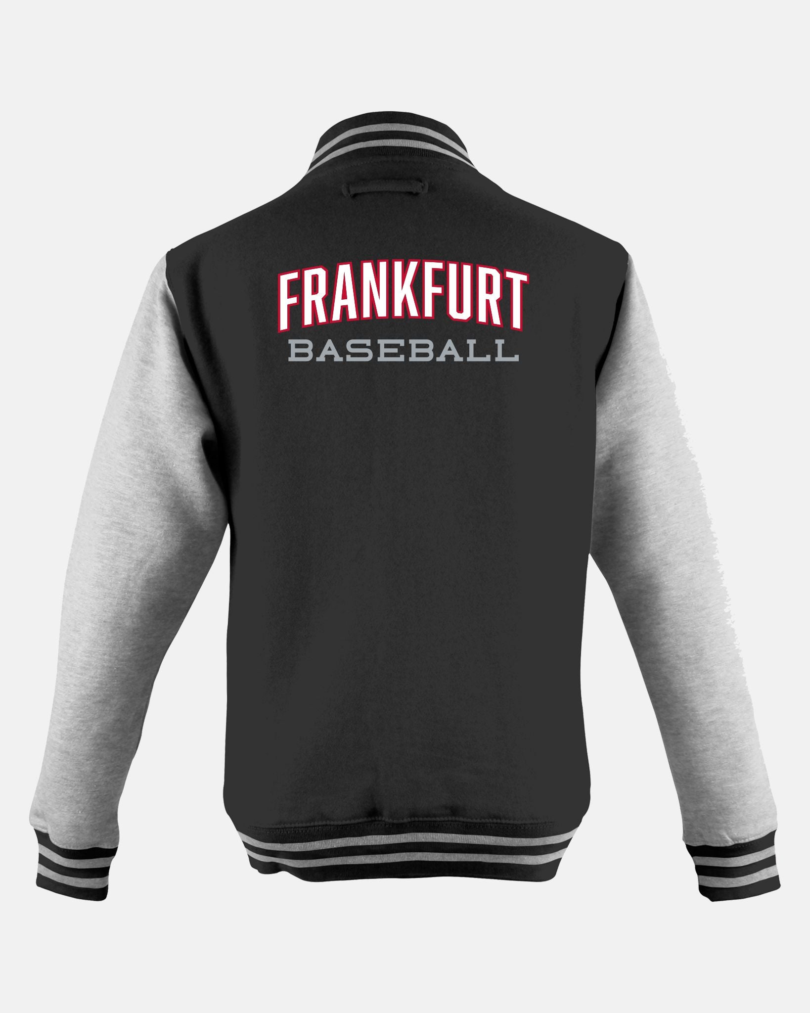 Diamond Pride Varsity College Jacke "Frankfurt Eagles", F & Baseball, schwarz-heather grau-DIAMOND PRIDE