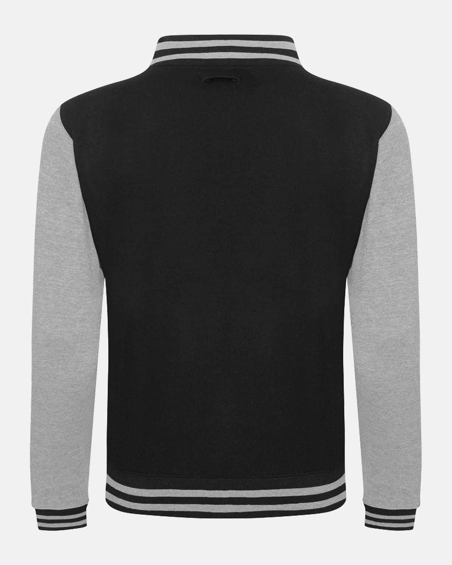 Diamond Pride Varsity College Jacke, schwarz-heather grau-DIAMOND PRIDE