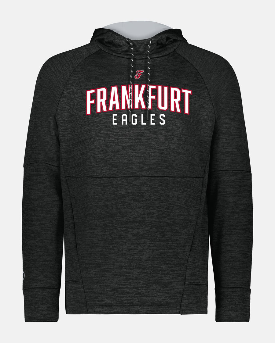 Holloway All-Pro Performance Fleece Hoodie "Frankfurt Eagles", Script, heather schwarz-DIAMOND PRIDE