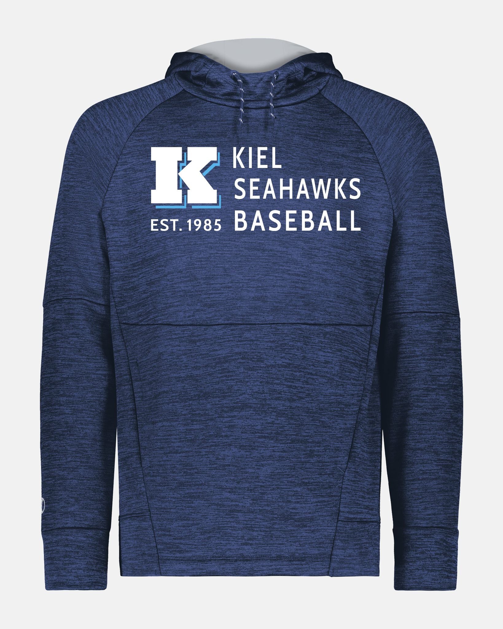 Holloway All-Pro Performance Fleece Hoodie "Kiel Seahawks", City, heather navy blau-DIAMOND PRIDE
