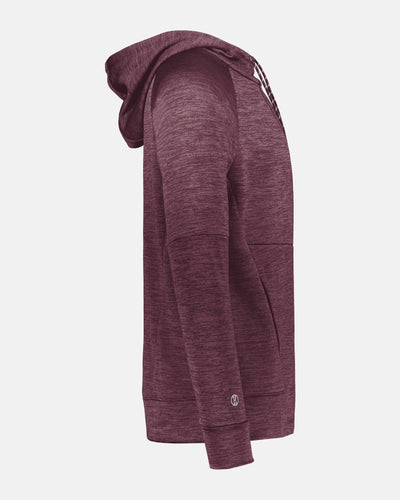 Holloway All-Pro Performance Fleece Hoodie "Wesseling Vermins", Old Vermins Baseball, heather maroon-rot-DIAMOND PRIDE
