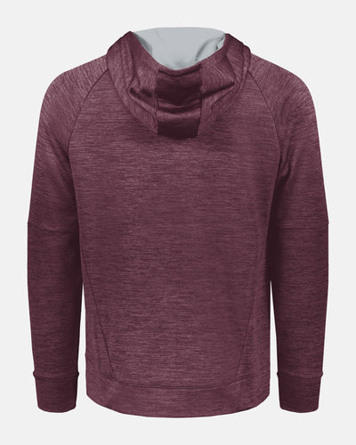 Holloway All-Pro Performance Fleece Hoodie "Wesseling Vermins", Old Vermins Baseball, heather maroon-rot-DIAMOND PRIDE