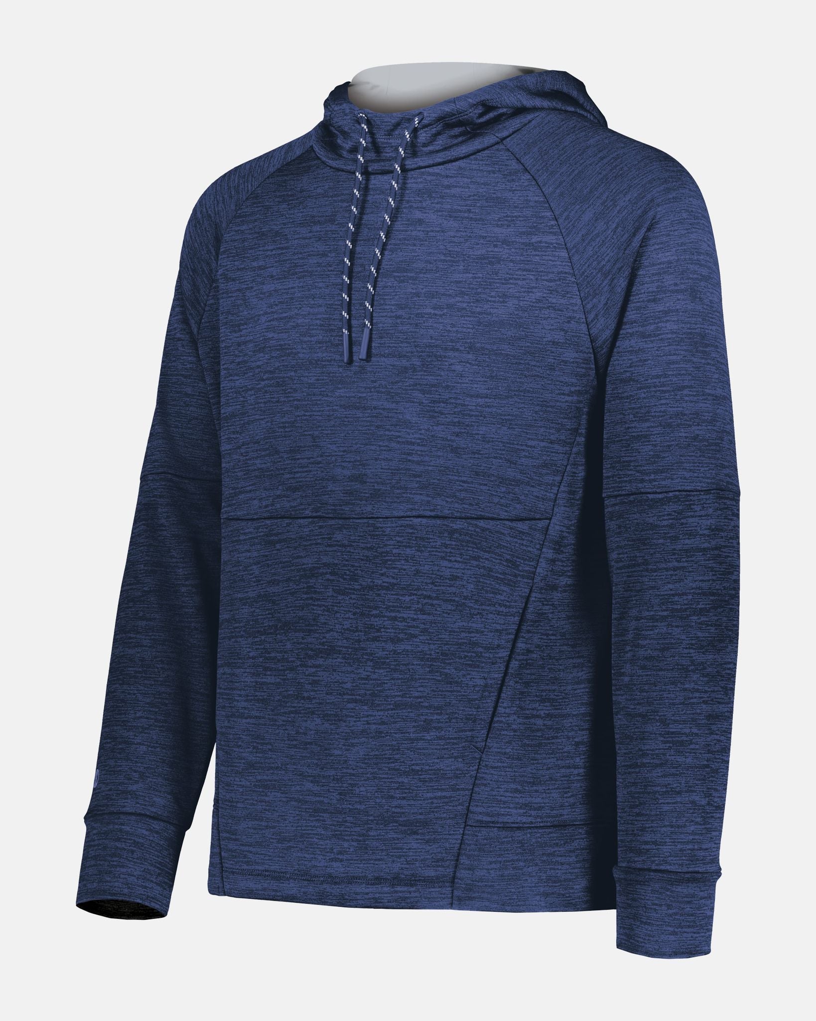 Holloway All-Pro Performance Fleece Hoodie, heather navy blau-DIAMOND PRIDE