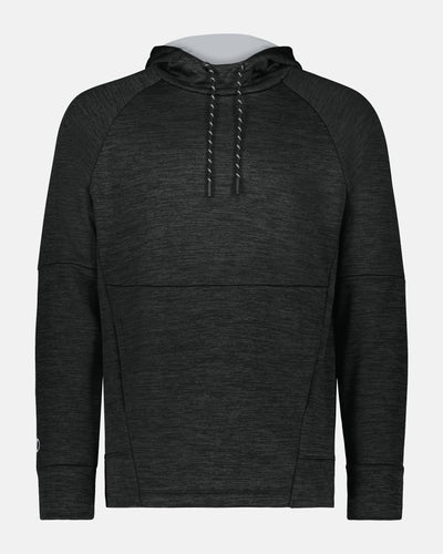 Holloway All-Pro Performance Fleece Hoodie, heather schwarz-DIAMOND PRIDE