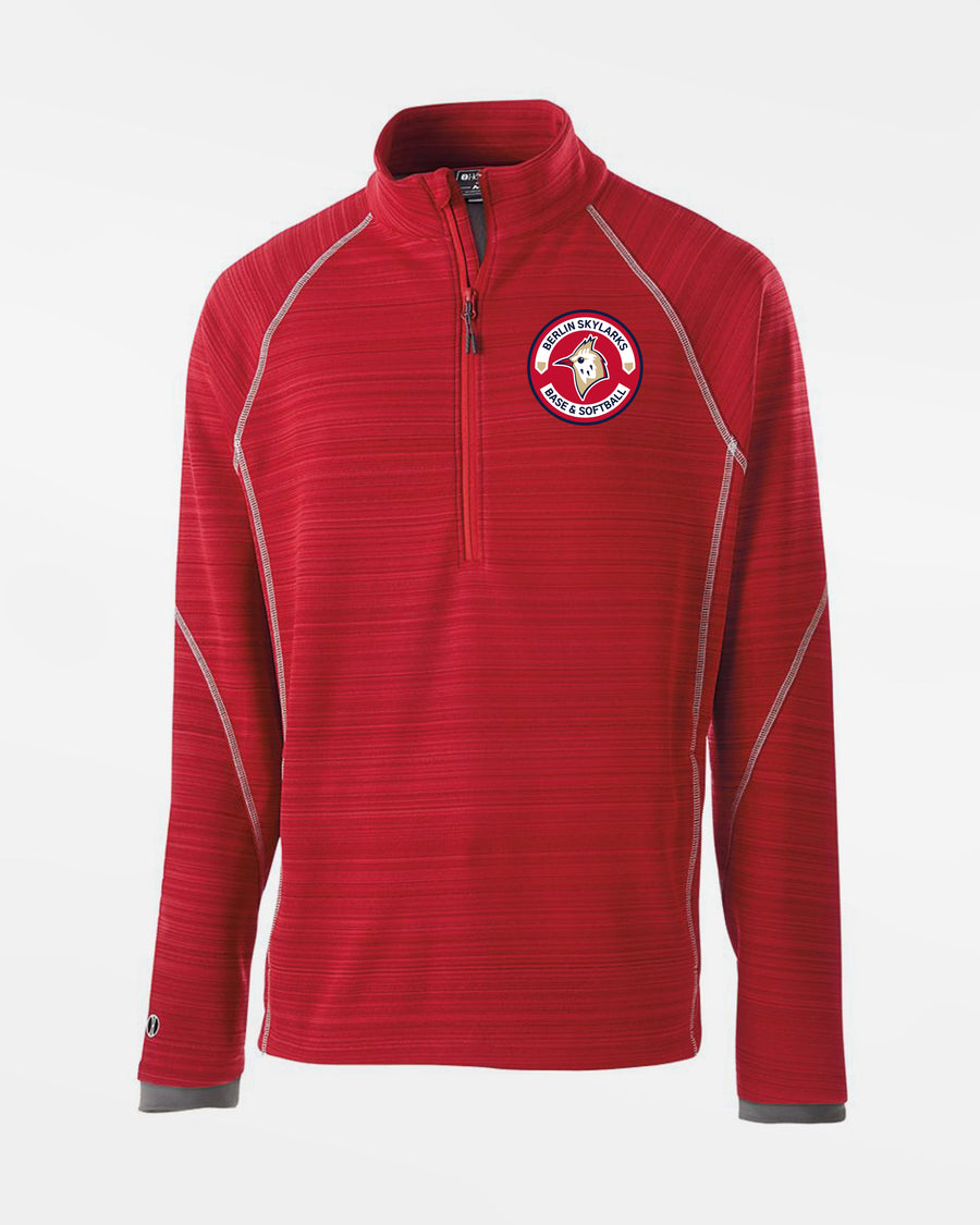 Holloway Deviate Warmup Pullover "Berlin Skylarks", Crest, rot-DIAMOND PRIDE