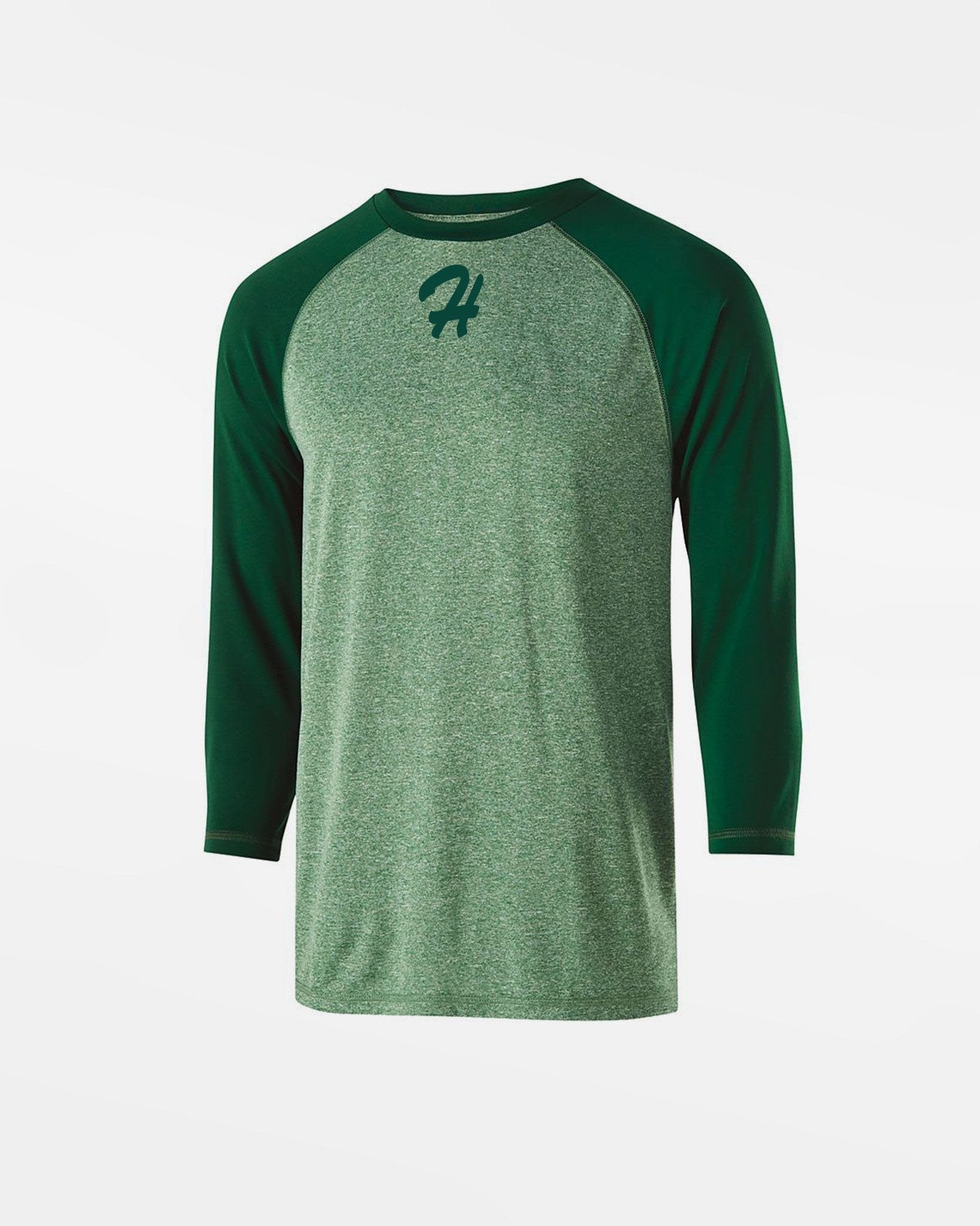 Holloway Kids Typhoon 3/4 Sleeve Functional Shirt "Herrenberg Wanderers", H, dunkelgrün-DIAMOND PRIDE