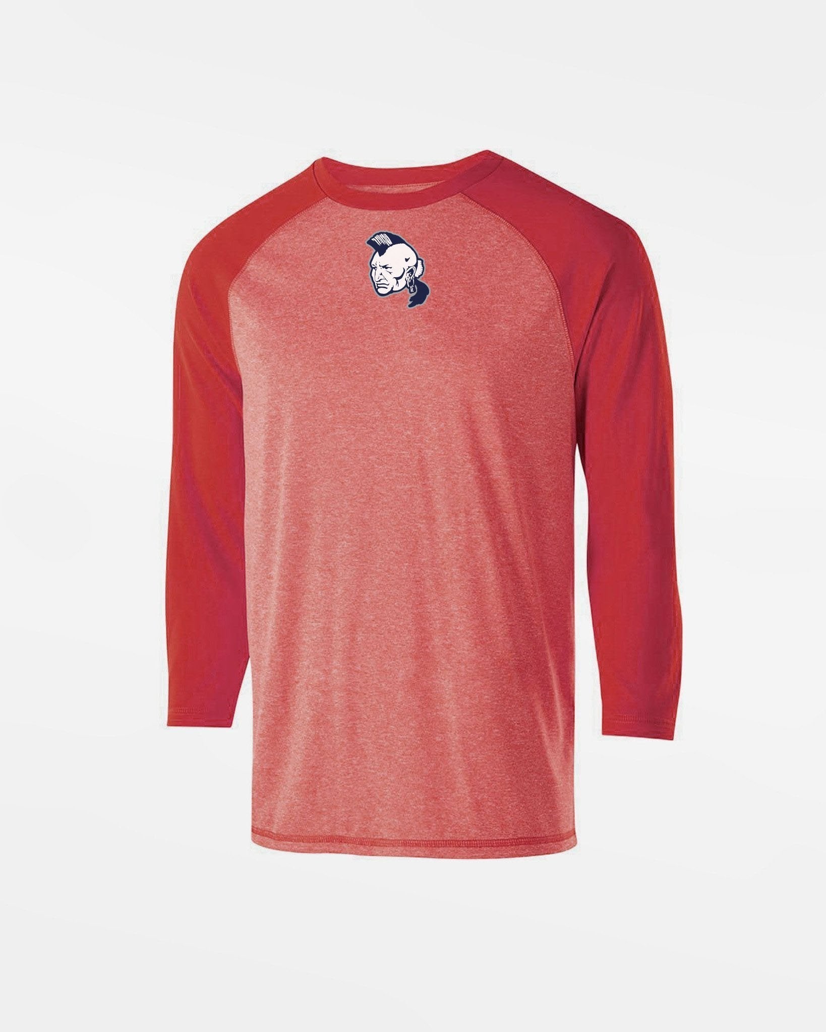 Holloway Kids Typhoon 3/4 Sleeve Functional Shirt "Nagold Mohawks", Head, rot-DIAMOND PRIDE
