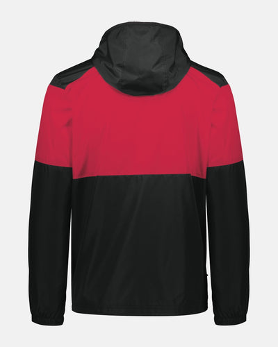 Holloway SeriesX Hooded Jacket "Hard Bulls", schwarz-rot-DIAMOND PRIDE