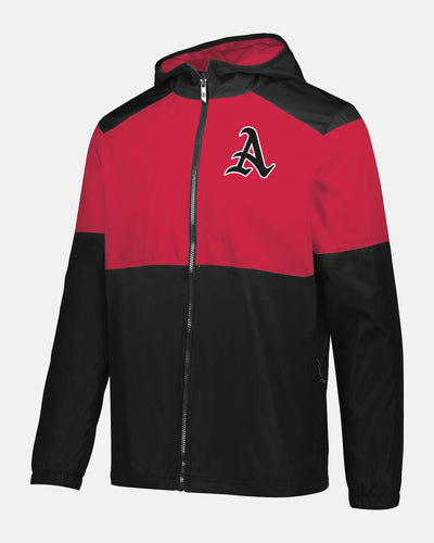 Holloway SeriesX Hooded Jacket "Altdorf Raptors", A, schwarz - rot-DIAMOND PRIDE