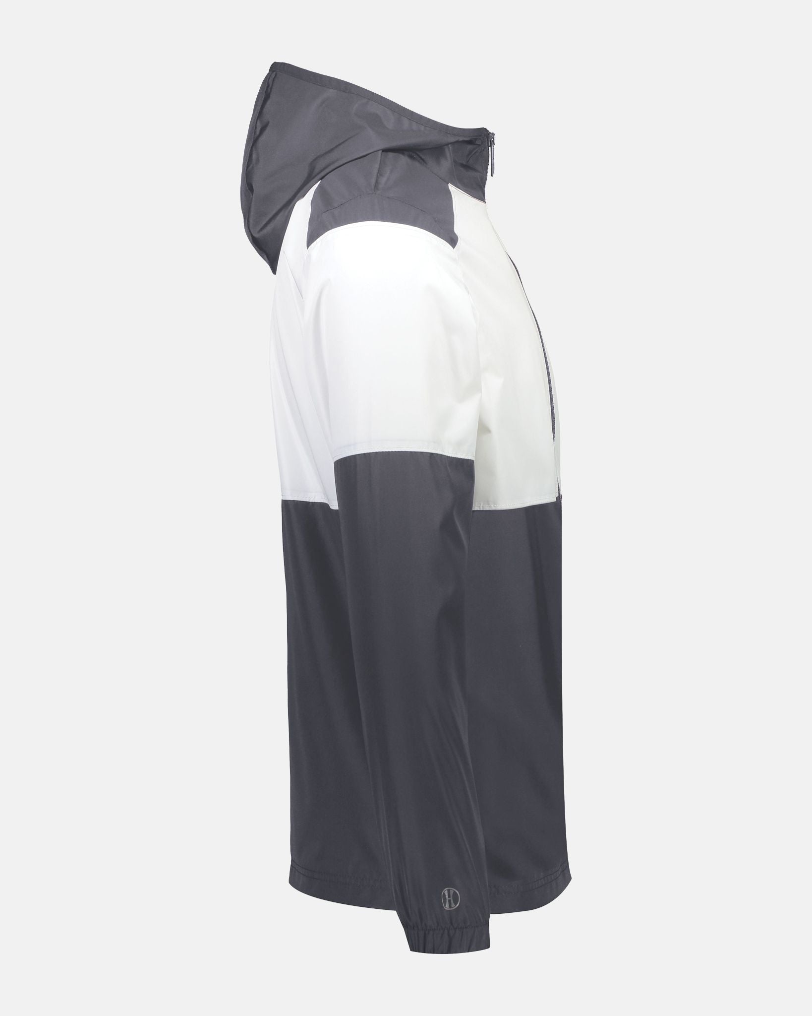 Holloway SeriesX Hooded Jacket, dunkelgrau-weiss-DIAMOND PRIDE