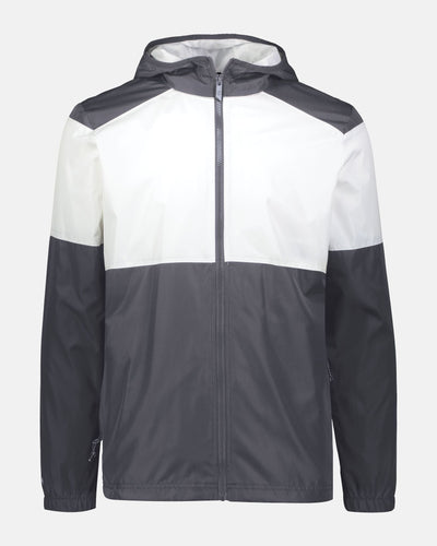 Holloway SeriesX Hooded Jacket, dunkelgrau-weiss-DIAMOND PRIDE
