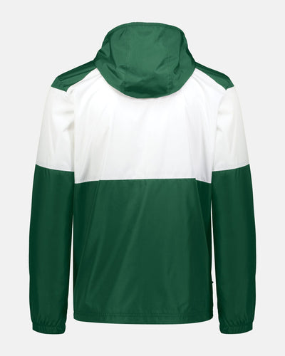 Holloway SeriesX Hooded Jacket, dunkelgrün-weiss-DIAMOND PRIDE