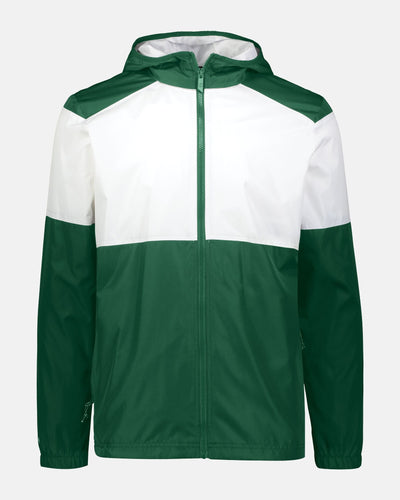 Holloway SeriesX Hooded Jacket, dunkelgrün-weiss-DIAMOND PRIDE