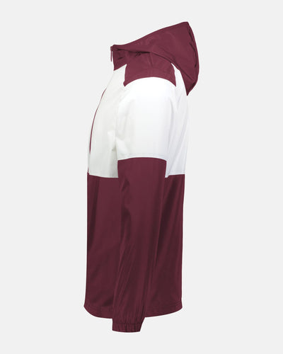 Holloway SeriesX Hooded Jacket, maroon rot-weiss-DIAMOND PRIDE