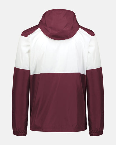 Holloway SeriesX Hooded Jacket, maroon rot-weiss-DIAMOND PRIDE