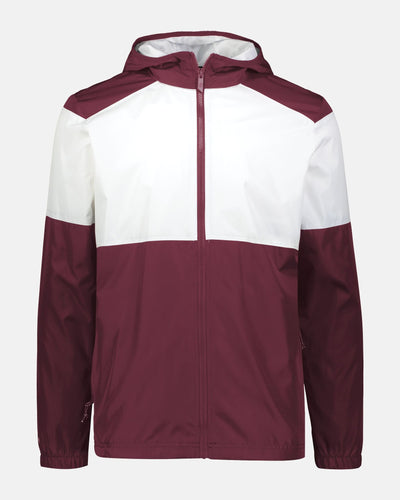 Holloway SeriesX Hooded Jacket, maroon rot-weiss-DIAMOND PRIDE