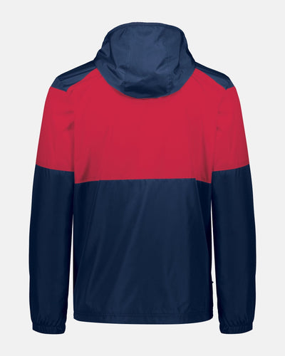 Holloway SeriesX Hooded Jacket, navy blau-rot-DIAMOND PRIDE