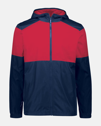 Holloway SeriesX Hooded Jacket, navy blau-rot-DIAMOND PRIDE