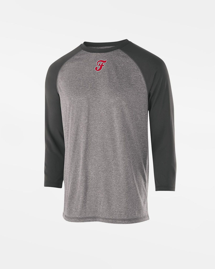 Holloway Typhoon 3/4 Sleeve Functional Shirt "Frankfurt Eagles", F, dunkelgrau-DIAMOND PRIDE