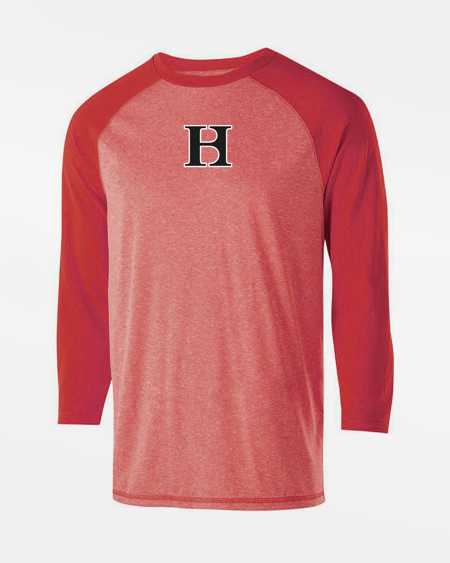 Holloway Typhoon 3/4 Sleeve Functional Shirt "Hard Bulls", HB, rot-DIAMOND PRIDE